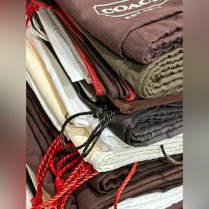 Coach, Assorted Size Dust Bags